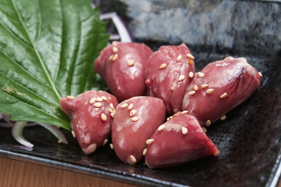 ハツ刺  宮崎ブランド地鶏