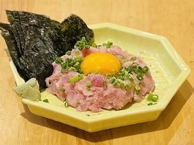 お月見ネギトロつまみ