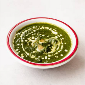 【Set】ほうれん草パニールカレー Saag Paneer Curry