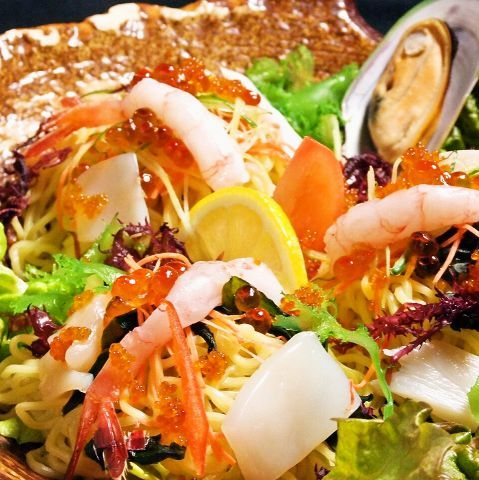 海鮮ラーメンサラダ