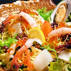 海鮮ラーメンサラダ