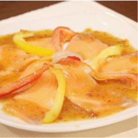 スモークサーモンサラダsmoked salmon salad