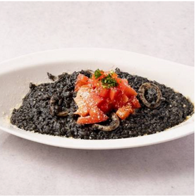 イカ墨のリゾット Squid ink risotto