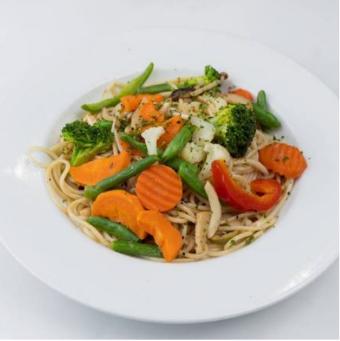 ミックス野菜スパゲッティ Mixed Vegetable Spaghetti