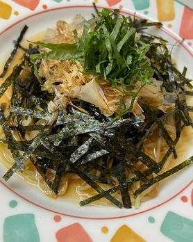 さっぱり梅のスパゲティ