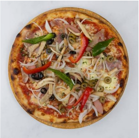 カプリチョーザ Capricciosa pizza