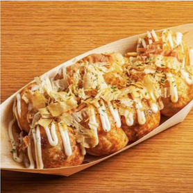 元祖大阪たこ焼 醤油マヨネーズ Original Osaka Takoyaki: Soy Sauce & Mayonnaise