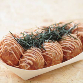 元祖大阪たこ焼 明太子マヨネーズ Original Osaka Takoyaki: Spicy Fish Roe Mayonnaise