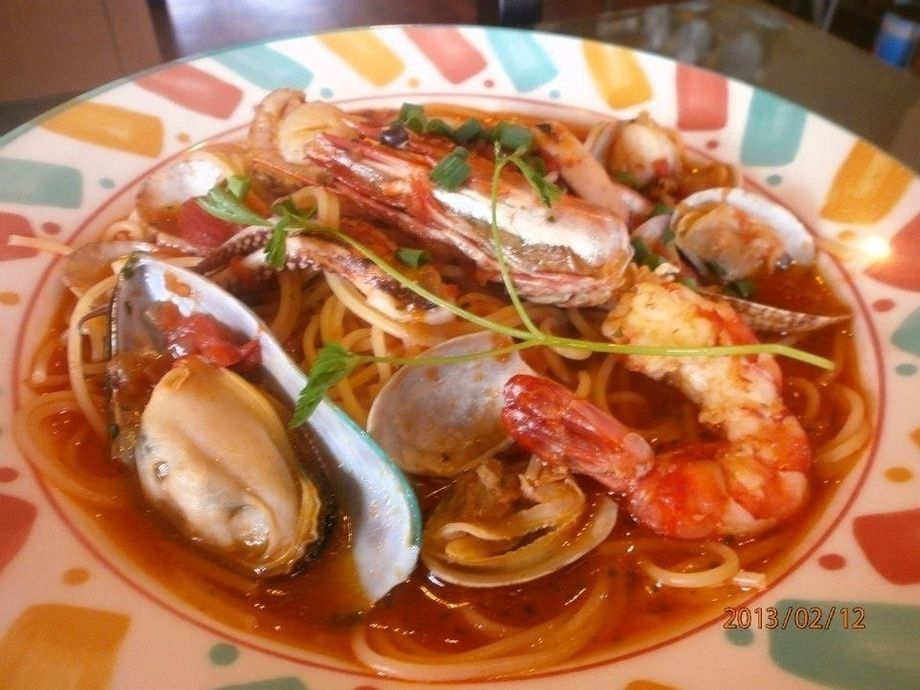 ペスカトーレのスパゲティ