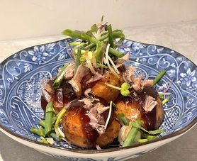 【New🌟】たっぷり薬味のとろふわたこ焼き🐙