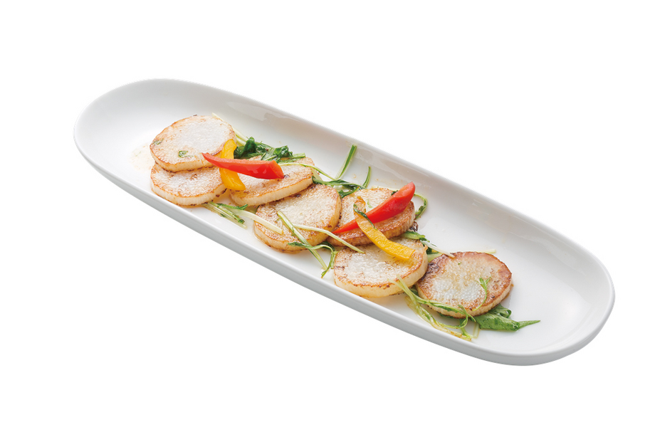 道内産長いものバター焼き