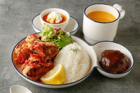 キッズランチ唐揚げ＆ハンバーグ