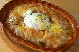 　焼きリゾット　小エビのトマト（夜のみ）