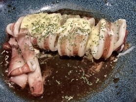 まるっとイカまるごとマヨ生姜焼き