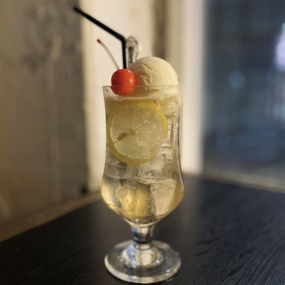 クリームソーダ　ハニーレモン