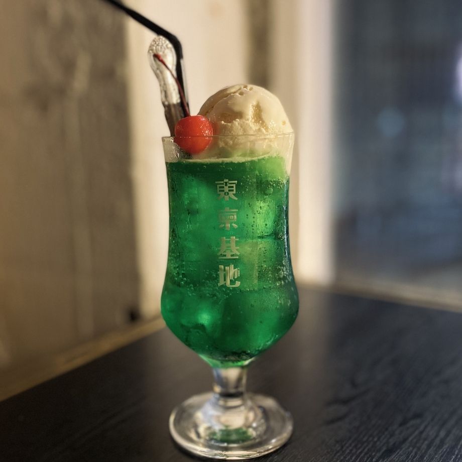 クリームソーダ　メロン