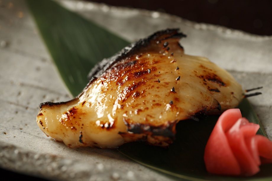 自家製 銀ダラ西京焼（980円）