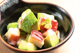 タコとアボガドのゴロゴロ