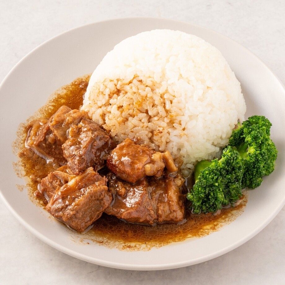 香港風牛バラライス