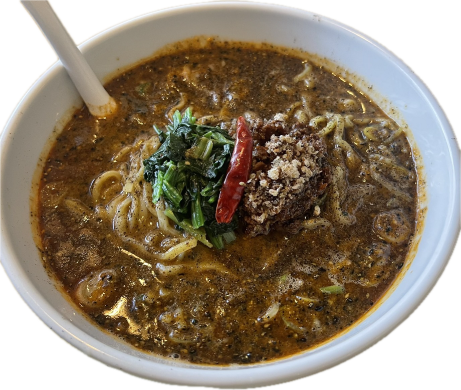 ブラック担々麺(黒ごま)