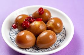 お酒の友に！一口味玉