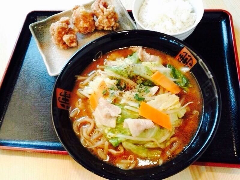 味噌タンメン（780円）