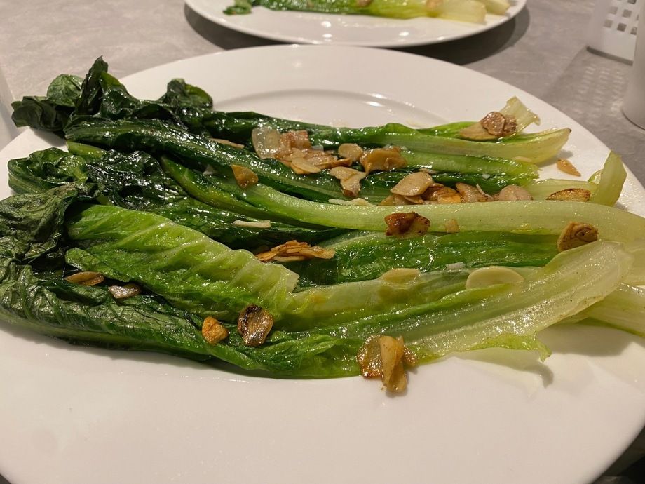 ロメインレタスのガーリックバター(植物性オリーブバターを使用)（980）