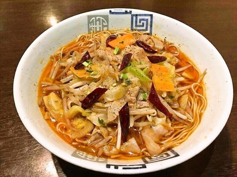 麻辣タンメン（800円）