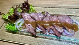 赤身肉のローストビーフ