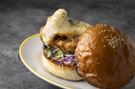 クリスピーチキン&スモークチーズバーガー【ダブル】