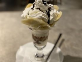 チョコバナナパフェ