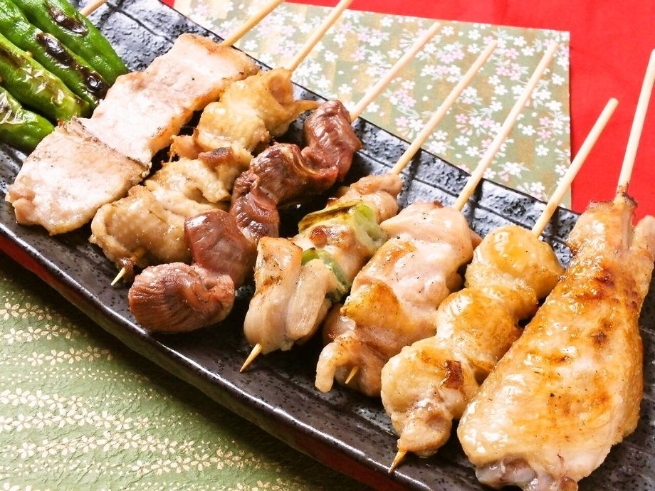 おまかせ串盛り　10本（1000円）