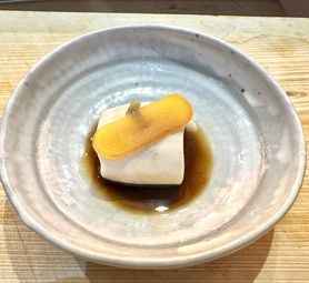 白カラスミ　ポン酢