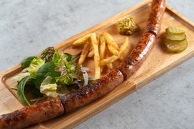 45cm！粗挽き生ソーセージ