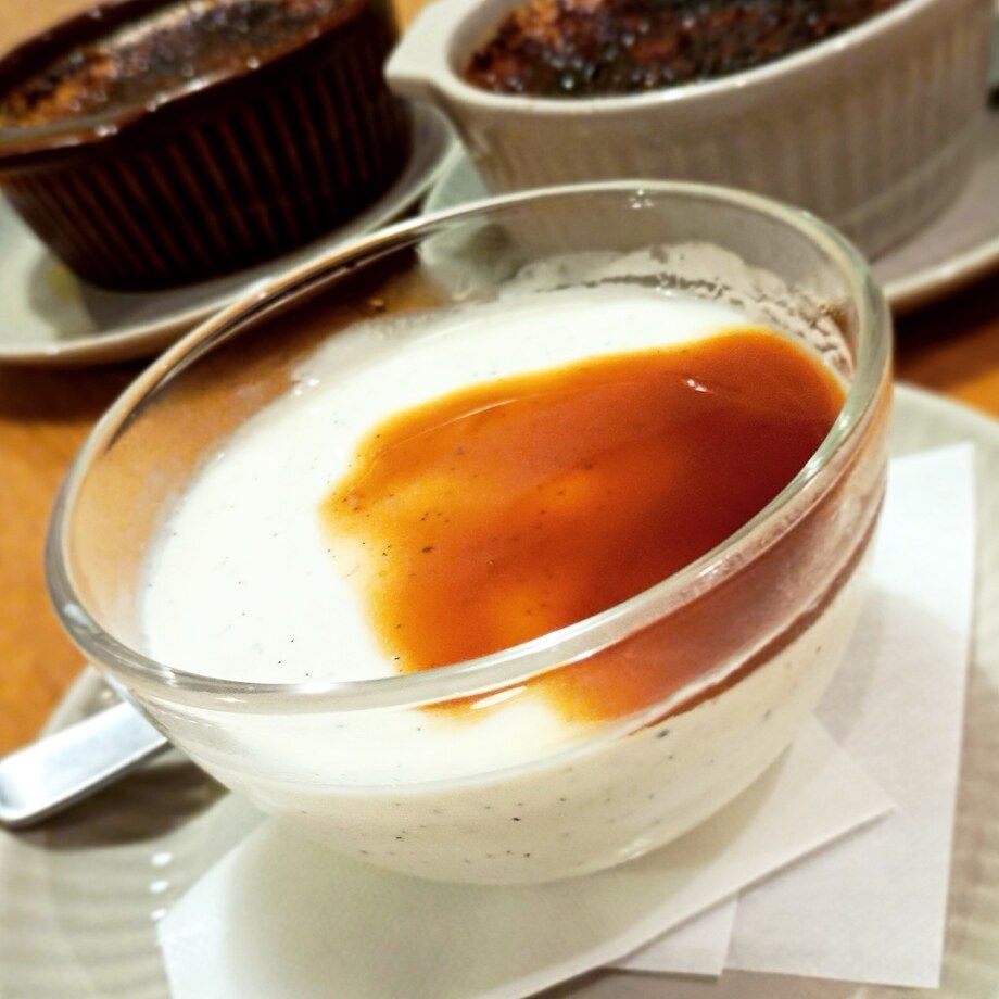 キャラメルバニラのパンナコッタ（￥600）