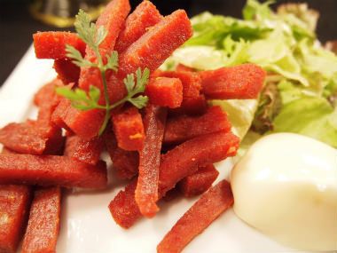 カリカリポークのおつまみ