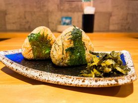 鹿児島醤油の焼きおにぎり２個