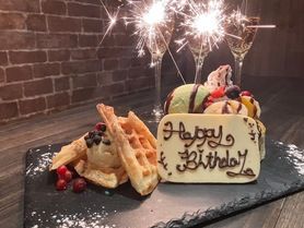 誕生日プレート