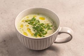 自家製ほうれん草のポタージュ