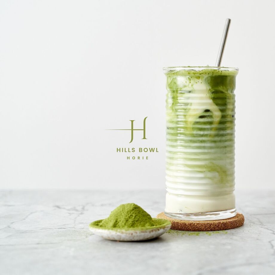 ヒルズの抹茶ラテ