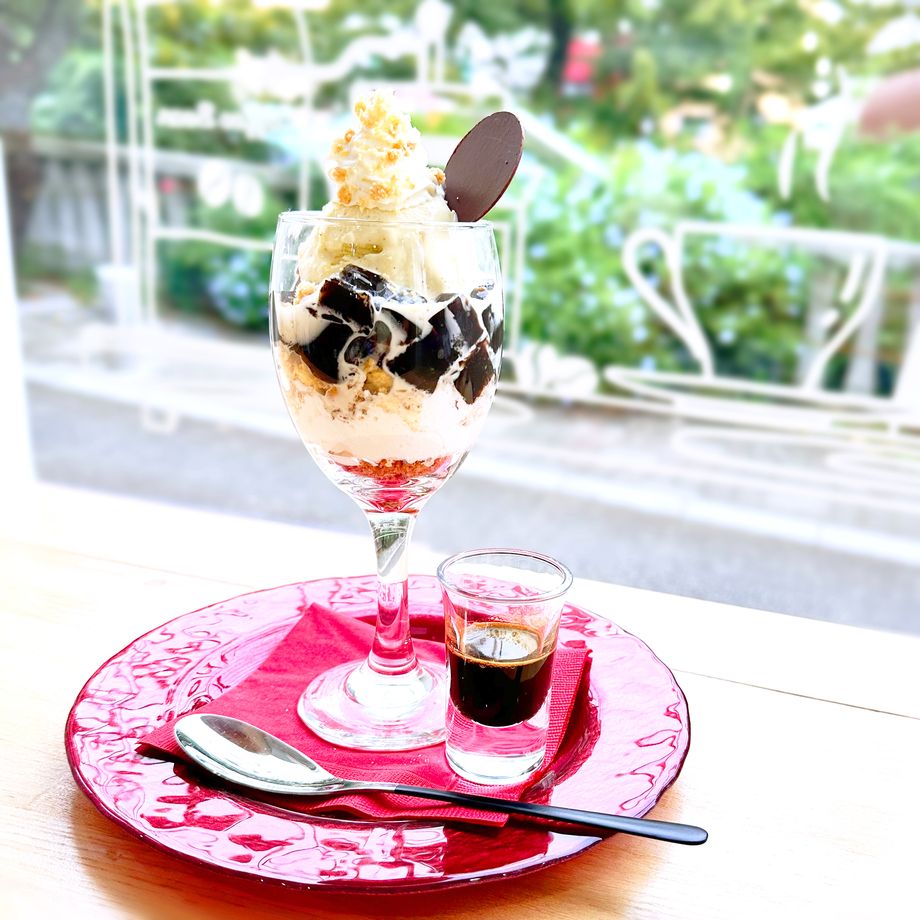 熱海カフェ風コーヒーアフォガート
