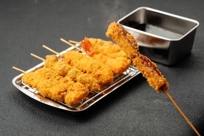 串カツ(ウインナー)