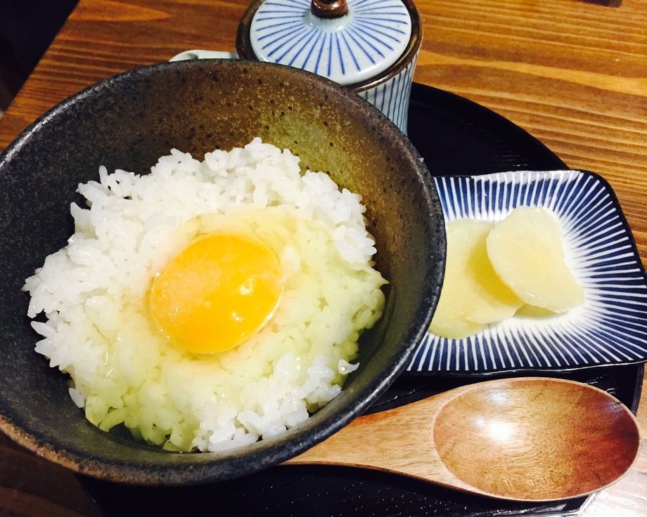 卵かけご飯（420円）