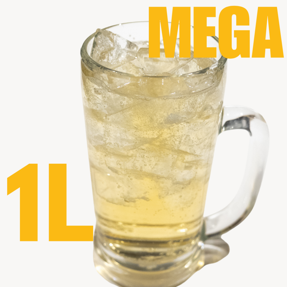 1Lメガジョッキ　角ハイボール