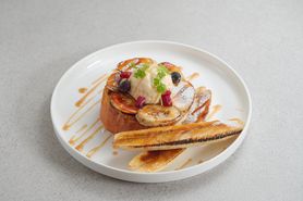 ブリュレバナナと塩キャラメル