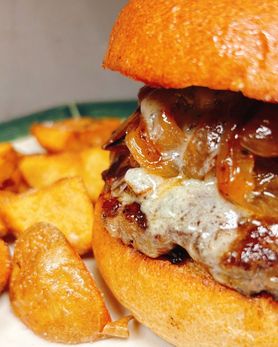 ゴルゴンゾーラバーガー