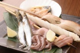 海鮮の５種盛合せ