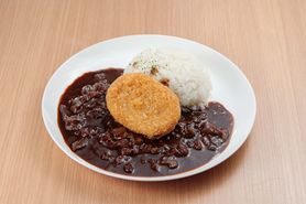 コロッケハヤシライス