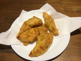 鶏ササミ磯辺揚げ