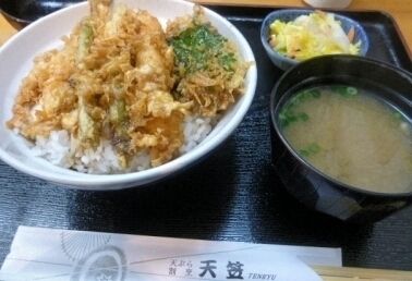 サービスランチ      天丼
